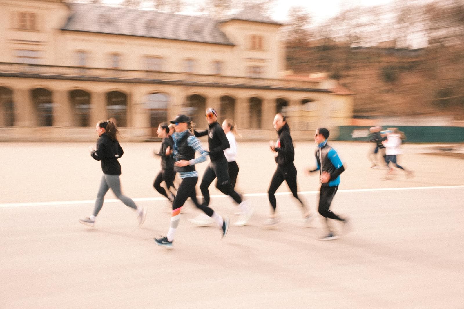 Běžecký tým v akci